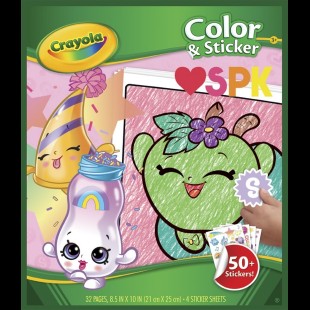 Crayola	Color & Sticker Book: Shopkins